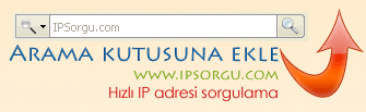 Arama Kutusuna Ekle