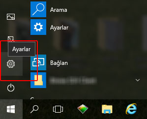 Windows 10 Ayarlar