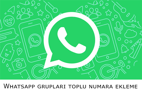 Whatsapp Gruba Toplu Numara Ekleme İşlemi Nasıl Yapılır?